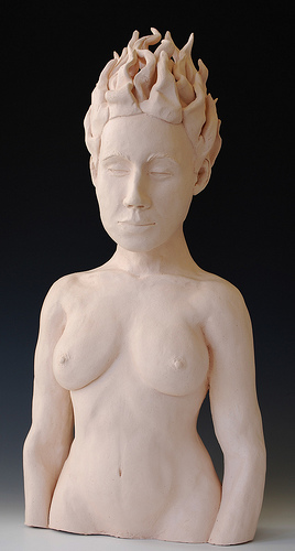 Bisque 120 Hothead Torso Bust